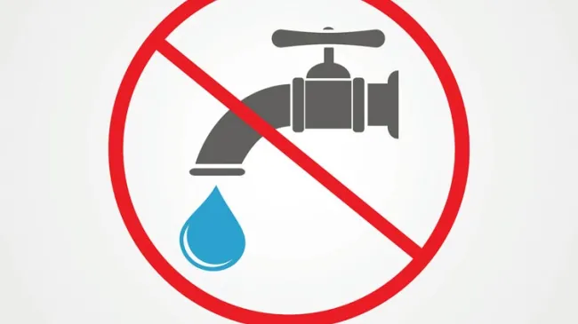 no water